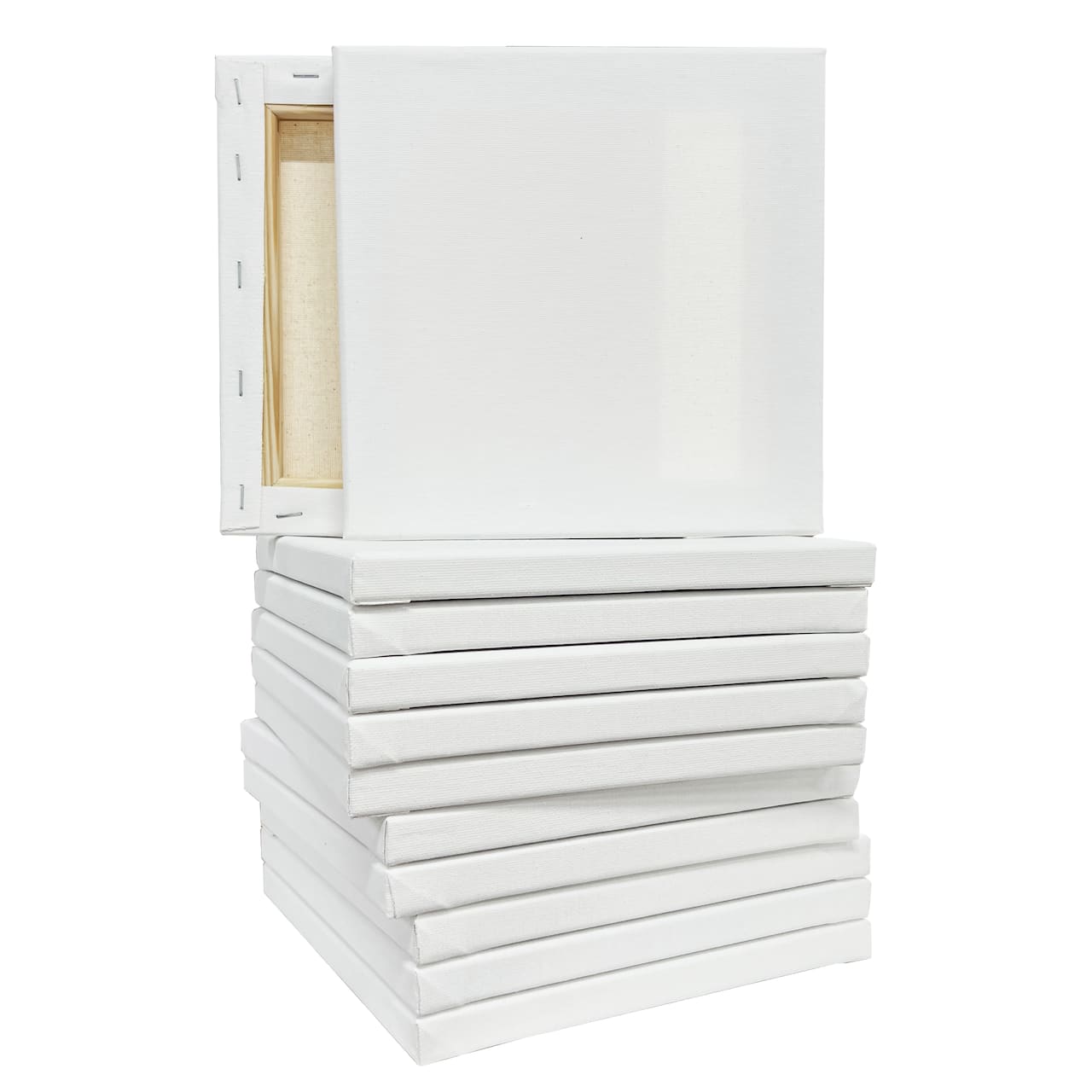 8 Packs: 12 ct. (96 total) 8" x 8" Super Value Canvas by Artist's Loft®